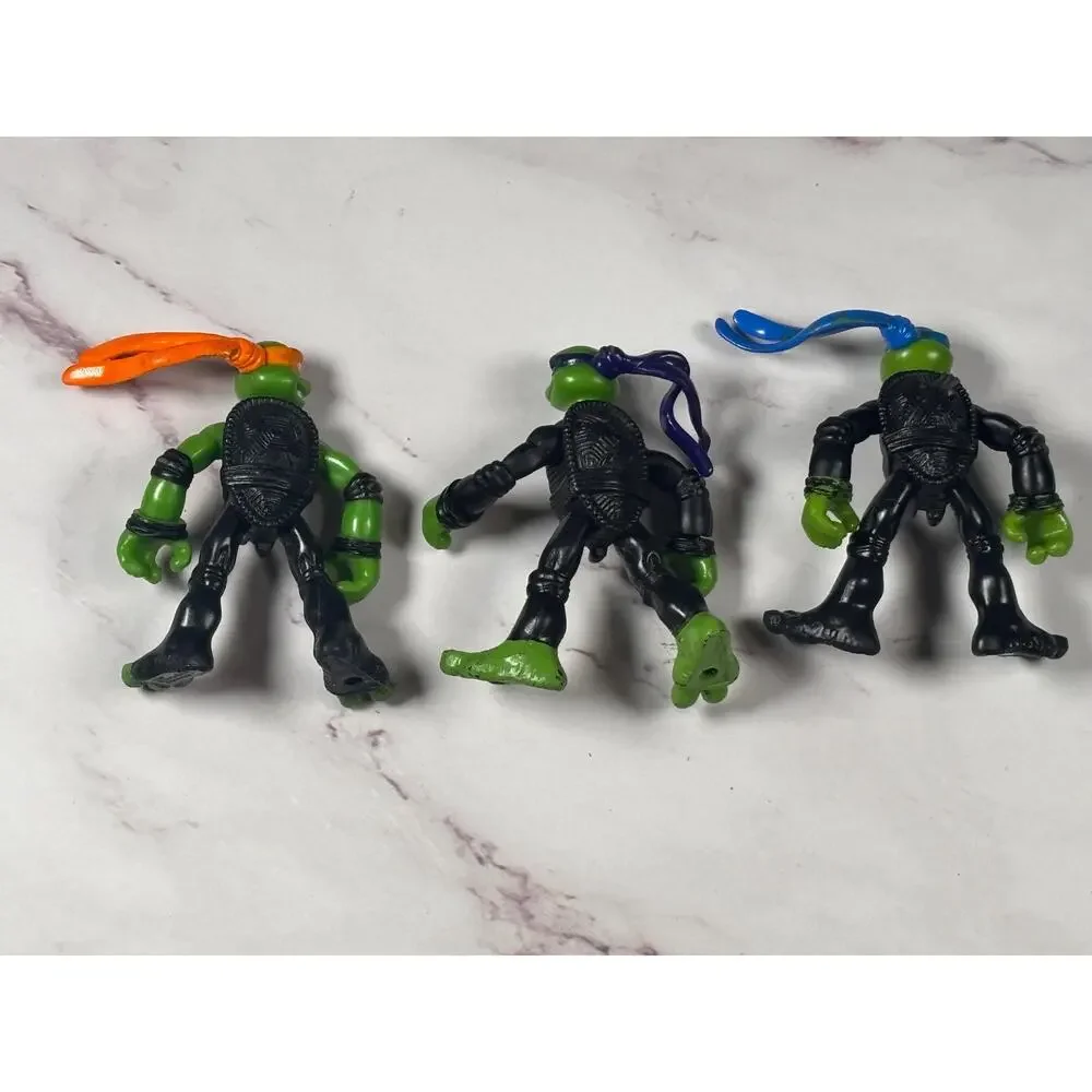 Lot of 3 TMNT Teenage Mutant Ninja Turtles 2.5